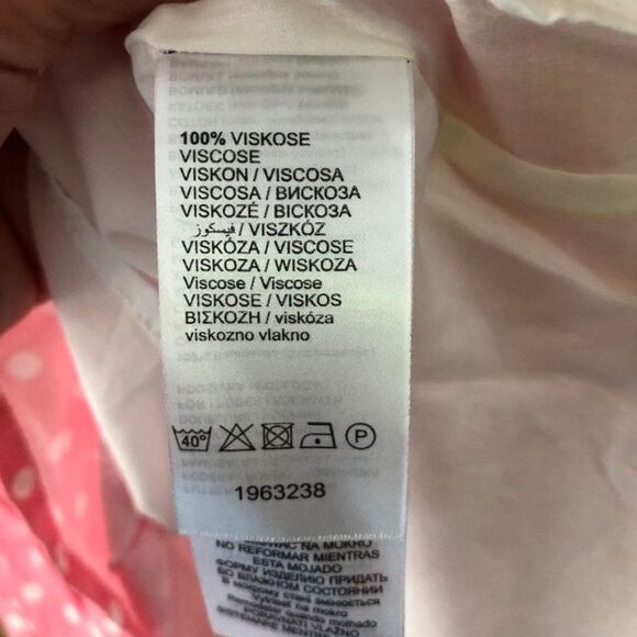 NWT Girl's Belly Button Dress US Size 2 / 3 (98) Pink White Polka Dot Monkey - Picture 6 of 7